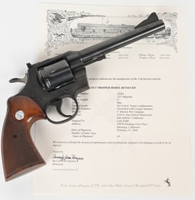 COLT TROOPER .357 MAGNUM REVOLVER w/ BOX