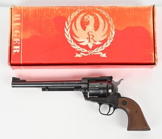 RUGER BLACKHAWK .30 CARBINE REVOLVER, BOXED
