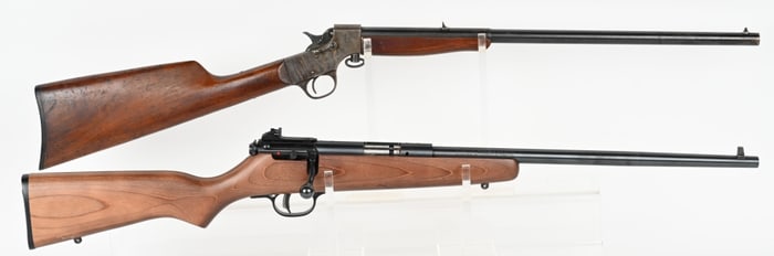 LOT OF 2 SINGLE SHOT RIFLES IN 22 RIMFIRE