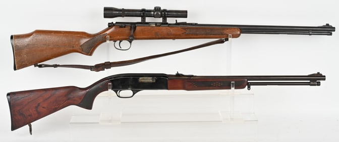 WINCHESTER & MARLIN 22 CAL RIFLES