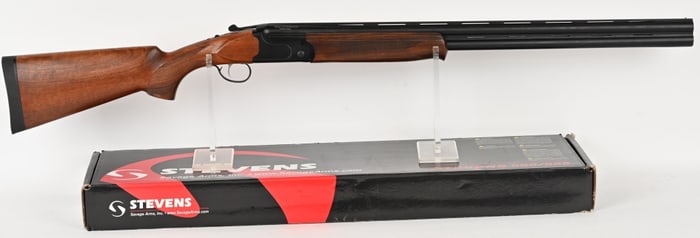 STEVENS MODEL 555 O/U BREAK ACTION SHOTGUN 12 GA