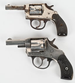 LOT OF (2) VINTAGE H&R "THE AMERICAN" REVOLVERS