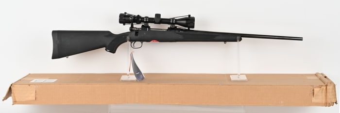 SAVAGE MODEL 11 BOLT ACTION RIFLE W/SCOPE