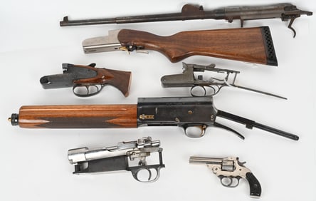 LOT OF RIFLE, PISTOL AND SHOTGUN ASSEMBLIES