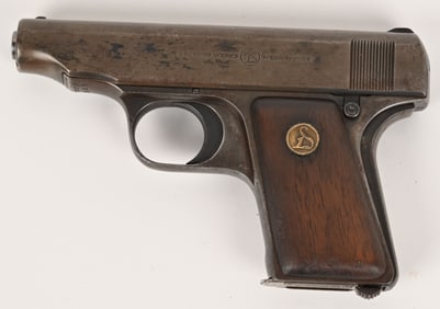 DEUTSCHE WERKE ORTIES 6.35MM HAMMERLESS PISTOL