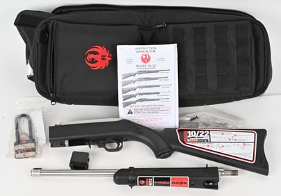RUGER 10/22 STAINLESS TAKEDOWN RIFLE