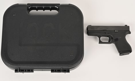 GLOCK MODEL 42 SEMI AUTO PISTOL WITH CASE