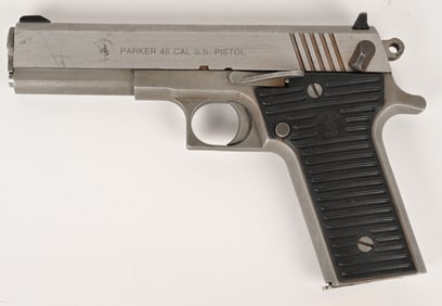 WYOMING ARMS PARKER STAINLESS STEEL 45ACP PISTOL