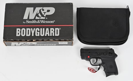 S&W M&P BODYGUARD W/ CT RED LASER AND BOX