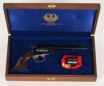 CASED RUGER COLORADO CENTENNIAL 1976 SINGLE SIX