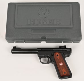 RUGER 22/45 Mark III TARGET SEMI AUTO W/ CASE