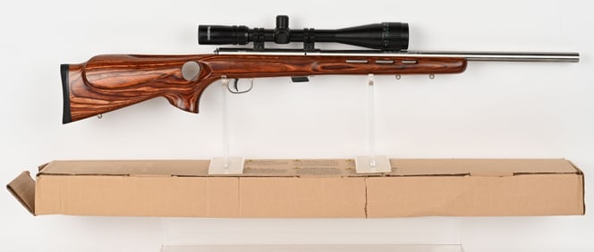 SAVAGE MARK II BOLT ACTION RIFLE WITH SCOPE