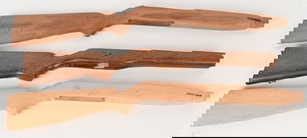 LOT OF RIFLE STOCKS
