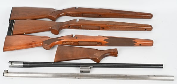 LOTS OF STOCKS AND BARRELS