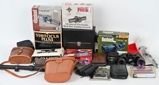 LOT OF ASSORTED OPTICS