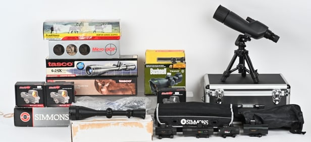 "SCOPE" THIS LOT OUT OF PRIMO OPTICS & RED DOTS