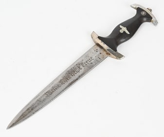 WWII NAZI GERMAN M33 SS DAGGER 1198/38 WW2