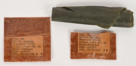 VINTAGE M1911 / M1911A1 PISTOL PARTS