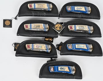 FRANKLIN MINT COLLECTOR CIVIL WAR KNIVES