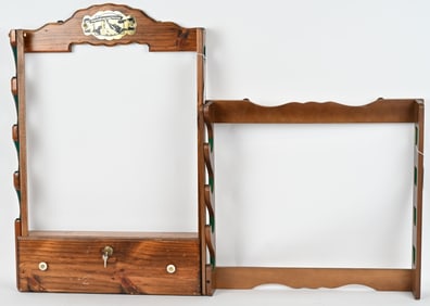 LOT OF TWO GUN RACKS