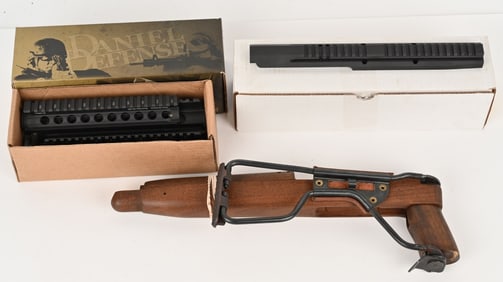 M1 CARBINE PARATROOPER STOCK & M1A M14 OPTIC RAIL