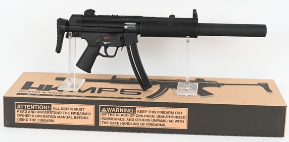 H&K / URAMEX MP5 SD .22LR SEMI AUTO RIFLE WITH BOX