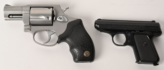 TAURUS MODEL 60 REVOLVER & JENNINGS POCKET PISTOL