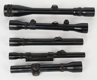 WEAVER SCOPE LOT OF 4 V12-1 K1.5-1 K4-C3.