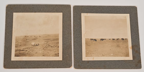 1909 Texas & Oklahoma Buffalo Hunt Photos