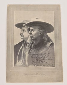 Signed Photograph of Pawnee Bill and Buffalo Bill