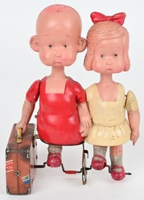 JAPAN WINDUP HENRY & HENRIETTA TRAVELERS