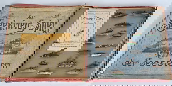 DAS SEEKRIEG SPIEL DER SEESTERN SHIP GAME w/ BOX
