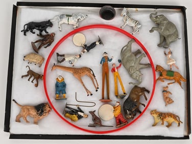 MANOIL LEAD CIRCUS SET