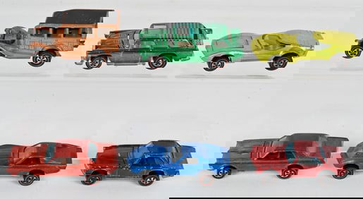 6- HOT WHEELS RED LINES