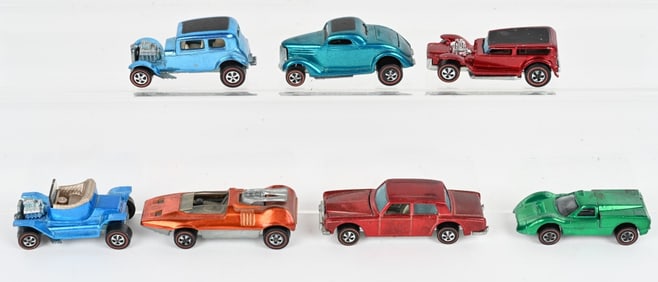 7- HOT WHEELS RED LINES