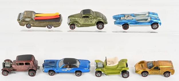 7- HOT WHEELS RED LINES