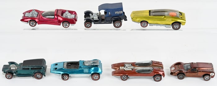 7- HOT WHEELS RED LINES