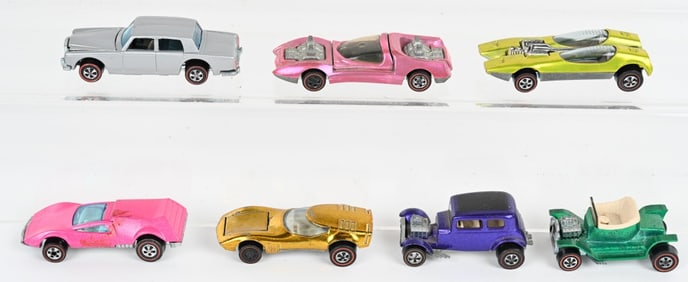 7- HOT WHEELS RED LINES
