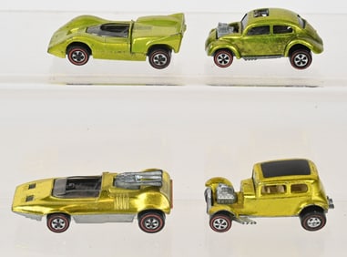 4- HOT WHEELS RED LINES
