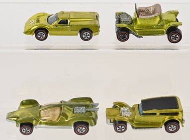 4- HOT WHEELS RED LINES