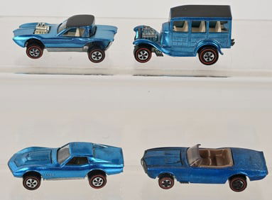 4- HOT WHEELS RED LINES