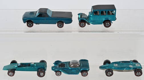 5- HOT WHEELS RED LINES