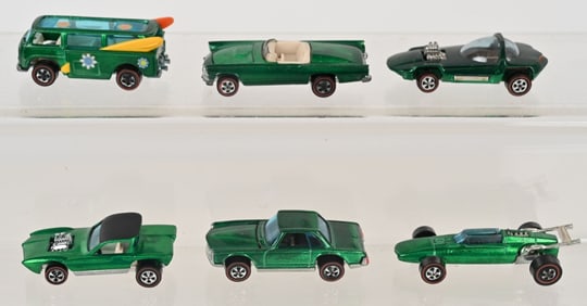 6- HOT WHEELS RED LINES