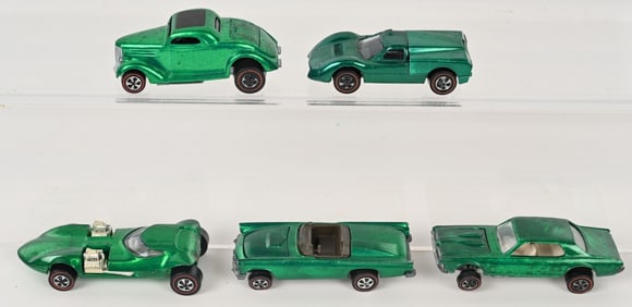 6- HOT WHEELS RED LINES