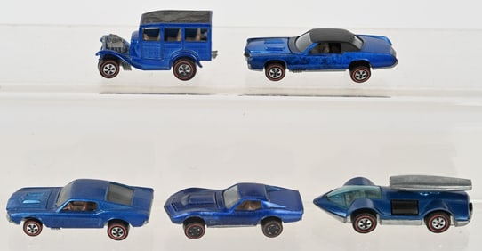 5- HOT WHEELS RED LINES