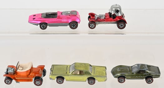 5- HOT WHEELS RED LINES