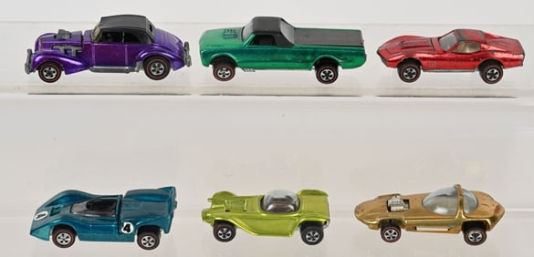 5- HOT WHEELS RED LINES