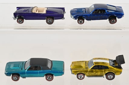 4- HOT WHEELS RED LINES