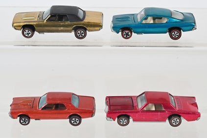 4- HOT WHEELS RED LINES