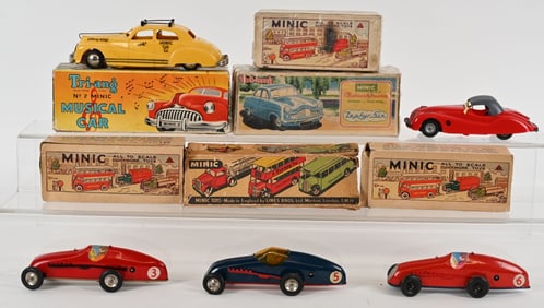 LOT OF TRI-ANG MINIC CARS